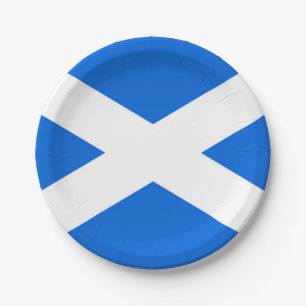 Scottish Flag ppt Pappteller