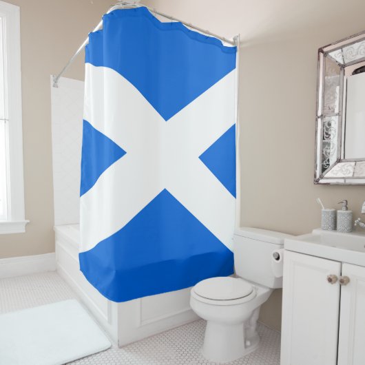Scottish Flag sccccc Duschvorhang (Beispiel)