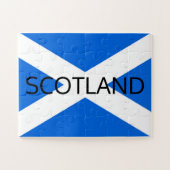 Scottish Flag Scotland 11x14 30pc jpcn Puzzle (Horizontal)