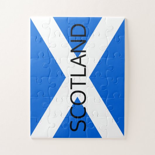 Scottish Flag Scotland 11x14 30pc jpcn Puzzle (Vertikal)