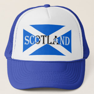 Scottish Flag Scotland Inverted thcn Truckerkappe