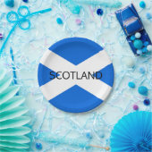 Scottish Flag Scotland ppcn Pappteller (Party)