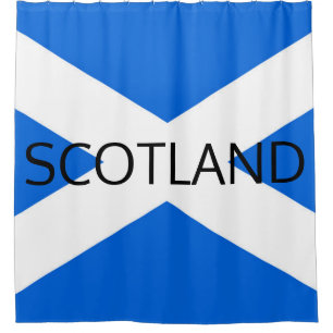 Scottish Flag Scotland sccc Duschvorhang