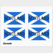 Scottish Flag Scotland Sticker arc1 (Blatt)