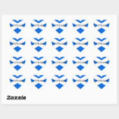 Scottish Flag Scotland Sticker arc1 (Blatt)