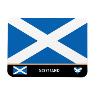 Scottish Flag & Scottish Country Travel / Schottla Magnet
