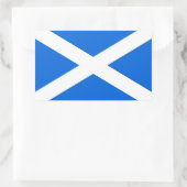 Scottish Flag Stkcc Rechteckiger Aufkleber (Tasche)