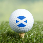 Scottish Flag va gbcnt Golfball (Insitu T-Shirt)