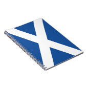 Scottish flagge Scotland Spiralnotebook Journal Notizblock (Rechte Seite)