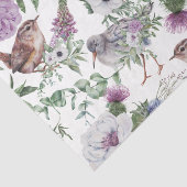 Scottish Floral and Tartan Series Design 21 Seidenpapier (Ausschnitt)