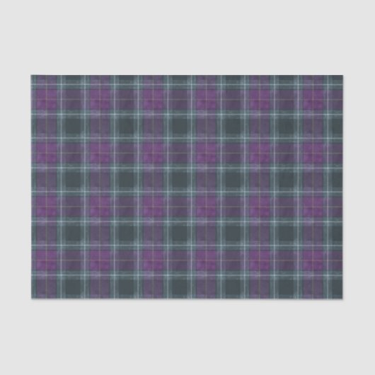 Scottish Floral and Tartan Series Design 26 Seidenpapier (Vorderseite)