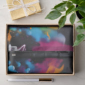 Scottish Fold Art Vibrant Seidenpapier (Geschenk)