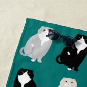 Scottish Fold Beach Handtuch (Beispiel)
