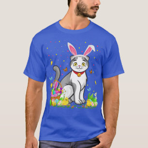 Scottish Fold Bunny Ostereier suchen Scottish Fold T-Shirt