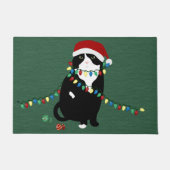 Scottish Fold Cat Holiday Doormat Fußmatte (Vorderseite)