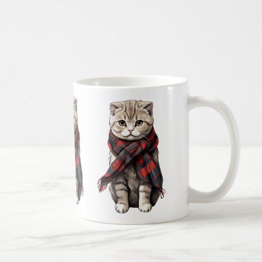Scottish Fold Cat Kaffeetasse (Rechts)