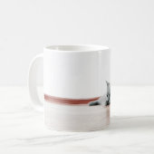 Scottish Fold Cat Kitten Super Niedlich Kaffeetasse (Vorderseite Links)