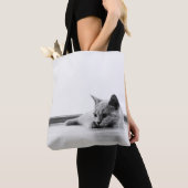 Scottish Fold Cat Kitten Super Niedlich Tasche (Von Nahem)
