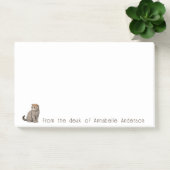 Scottish Fold Cat Personalize Notes Post-it Klebezettel (Büro)