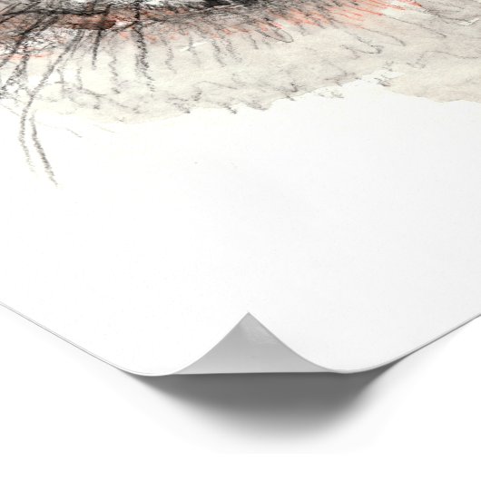 Scottish Fold Cat Poster (Ecke)