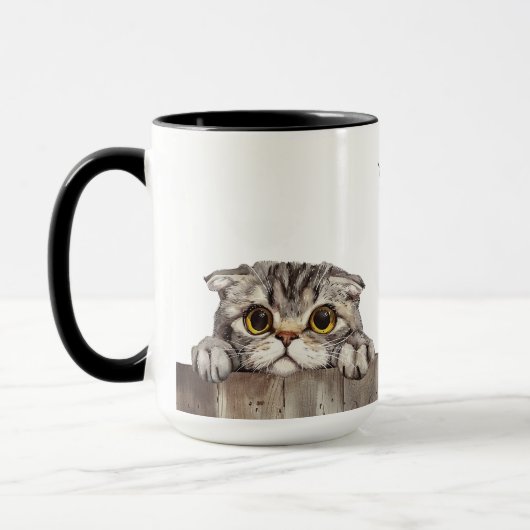 Scottish Fold Cat Tasse (Links)