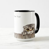 Scottish Fold Cat Tasse (VorderseiteRechts)