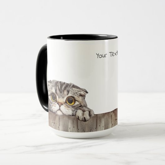 Scottish Fold Cat Tasse (Vorderseite Links)