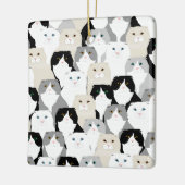 Scottish Fold Cats Ornament (Links)