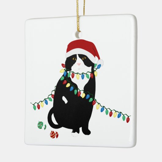 Scottish Fold Christmas Ornament (Links)