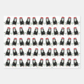 Scottish Fold Christmas Trouble Geschenkpapier Set (Vorderseite 2)