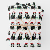 Scottish Fold Christmas Trouble Geschenkpapier Set (Beispiel)