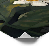 Scottish Fold In Bathtub Poster, Funny Cat Poster (Ecke)