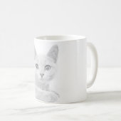 Scottish Fold Kitten Cat Super Niedlich Kaffeetasse (VorderseiteRechts)