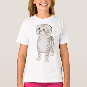 Scottish Fold Kitten children's t-shirt Unterhemd