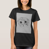Scottish Fold Kitten T - Shirt (Vorderseite)