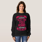 Scottish Fold Mama Sweatshirt (Vorne ganz)