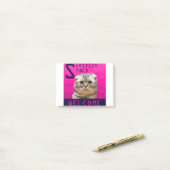Scottish Fold Post-it Klebezettel (Auf Schreibtisch)