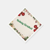 Scottish Gaelic Christmas Napkins Serviette (Ecke)