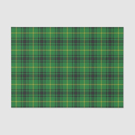 Scottish Gifts Clan Arthur MacArthur Tartan Seidenpapier (Vorderseite)