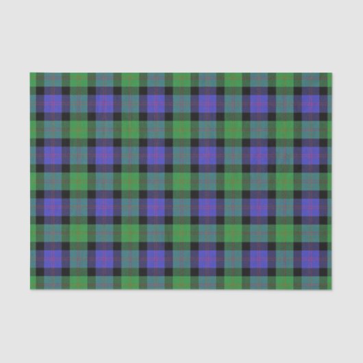 Scottish Gifts Clan Blair Tartan Seidenpapier (Vorderseite)