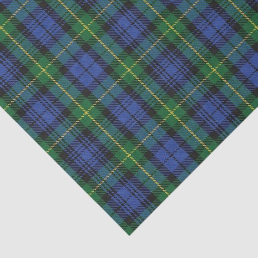 Scottish Gifts Clan Gordon Tartan Seidenpapier (Ausschnitt)