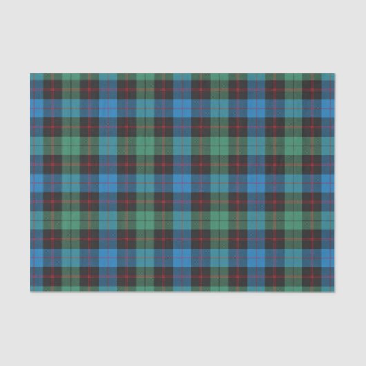 Scottish Gifts Clan Guthrie Tartan Seidenpapier (Vorderseite)