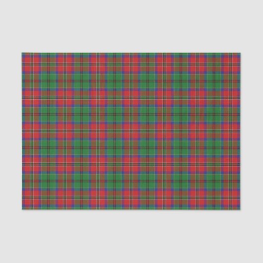 Scottish Gifts Clan MacCulloch Tartan Seidenpapier (Vorderseite)