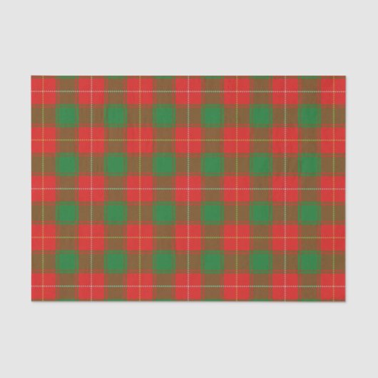 Scottish Gifts Clan MacFie Tartan Seidenpapier (Vorderseite)