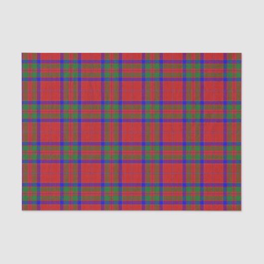 Scottish Gifts Clan MacGillivray Tartan Seidenpapier (Vorderseite)