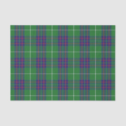 Scottish Gifts Clan MacIntyre Tartan Seidenpapier (Vorderseite)