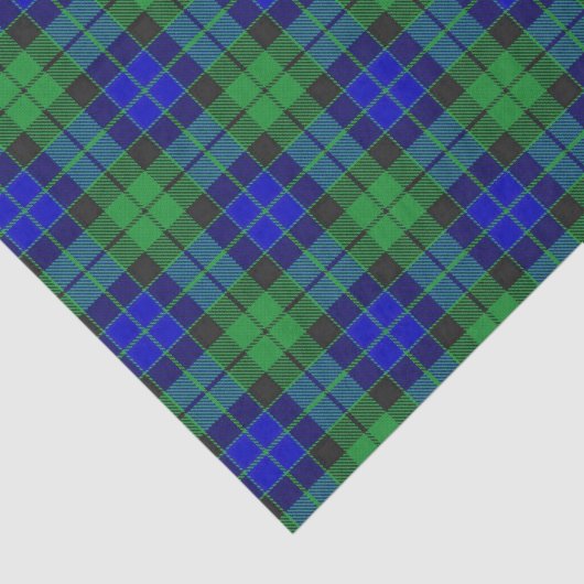 Scottish Gifts Clan MacKay Tartan Seidenpapier (Ausschnitt)