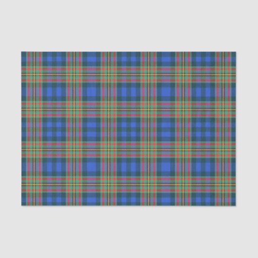 Scottish Gifts Clan MacLellan Tartan Seidenpapier (Vorderseite)
