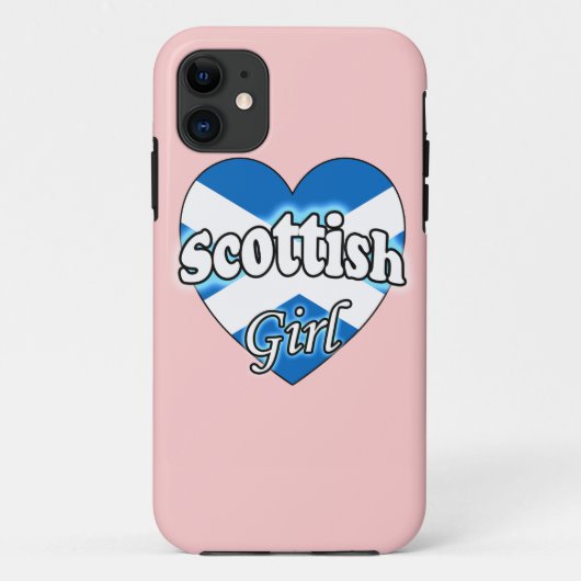 Scottish Girl Case-Mate iPhone Hülle (Rückseite)
