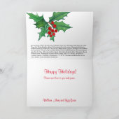 Scottish Grant Clan Urquhart Castle Weihnachtskart Karte (Innenseite)